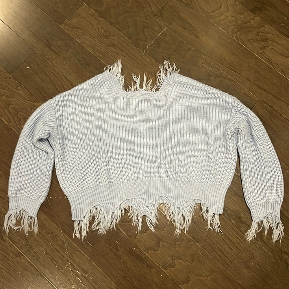 Distressed Sweater - Picture 3 of 4